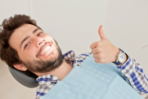 Patient at Dental Checkup