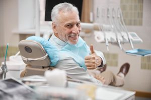 Happy Man After Getting Dental Work